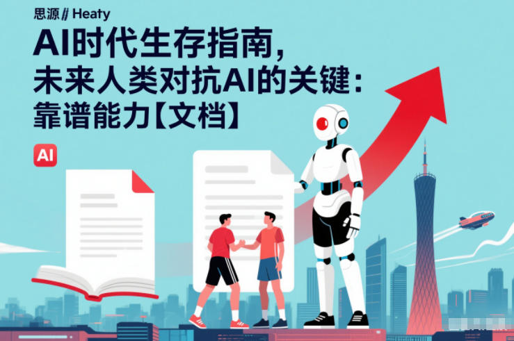 AI时代生存指南,未来人类对抗AI的关键:靠谱能力【文档】互联网行业-互联网创业-创业网-知识创造价值 新生无限可能网创星球