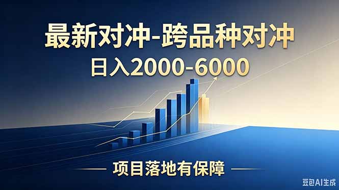跨品种对冲震撼首发！日收益2000-6000+，项目绿色长久，安全稳健，合规靠谱，可批量放大-网创猫