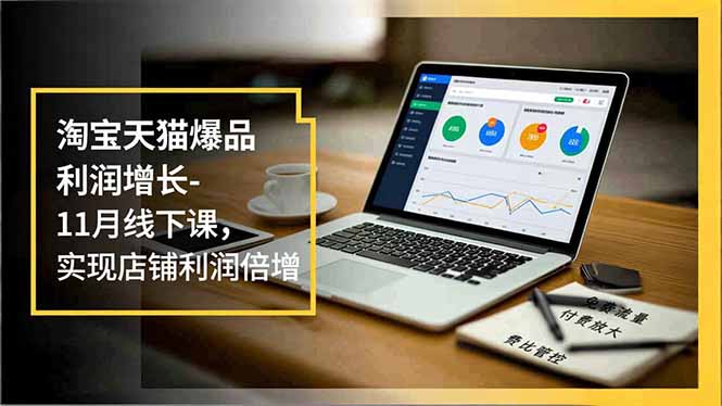 淘宝天猫爆品利润增长-11月线下课,免费流量、付费放大、费比管控,实现店铺利润倍增-轻创终点站