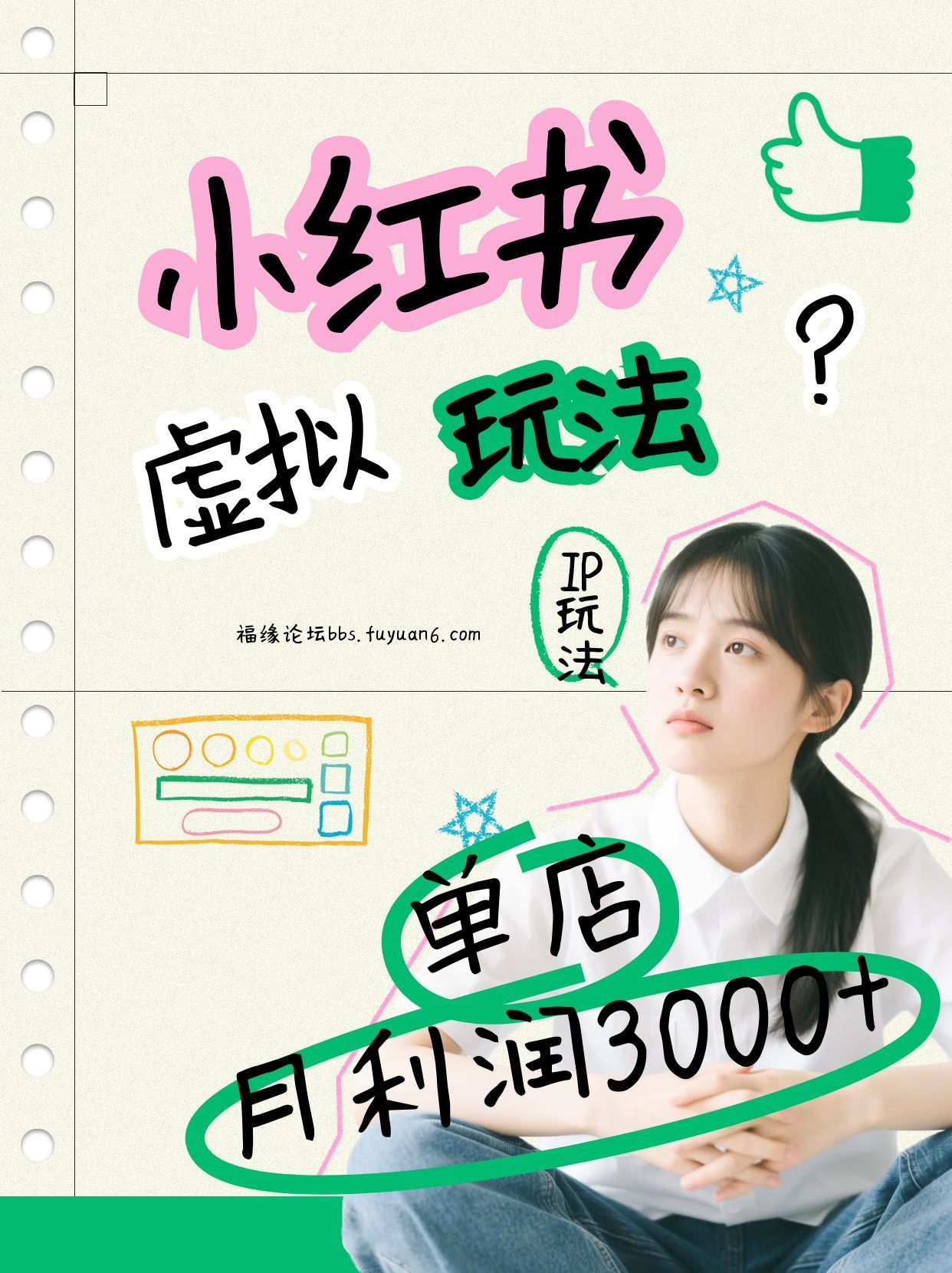 小红书虚拟玩法（铺货流和单品玩法），单店月利润3000+，IP打法+原创商品（0违规）-安小熙网创平台