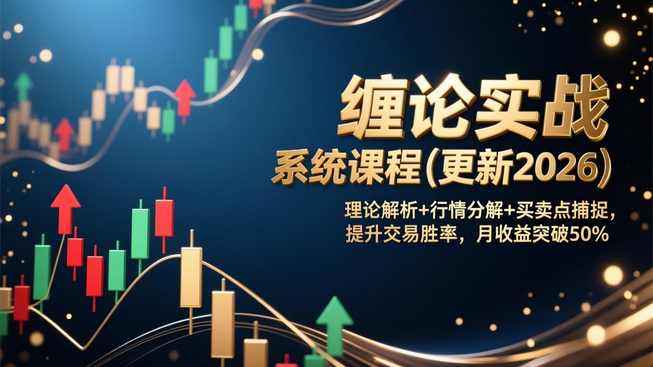 缠论实战系统课程(更新2026-轻创终点站