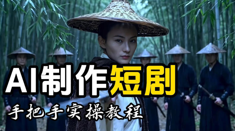 【保姆级手把手教程】AI短剧制作完整流程教学，从小白零基础到成片大神-飞驰网创
