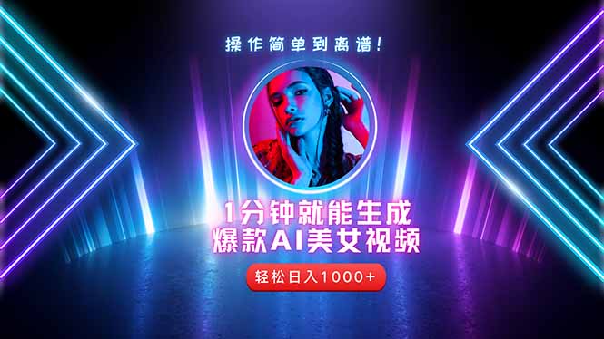 2025年最强副业：用AI做短视频，从零开始打造爆款账号！-轻创终点站