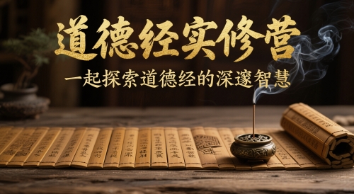 道德经实修营，一起探索道德经的深邃智慧-网创星球