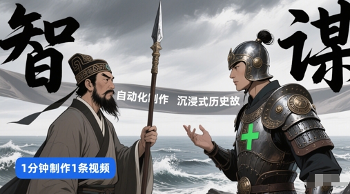 扣子工作流一键生成沉浸式历史故事，一天工作量，3分钟搞定-星舰联盟