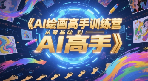 AI绘画高手训练营，从零基础到AI高手-星舰联盟