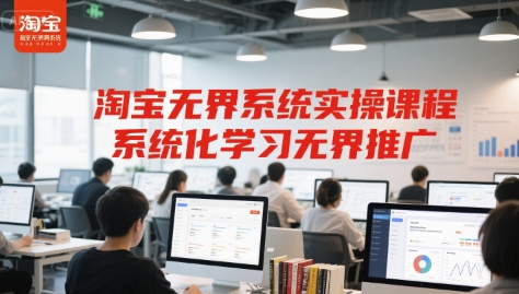 淘宝无界系统实操课程，系统化学习无界推广-星舰联盟