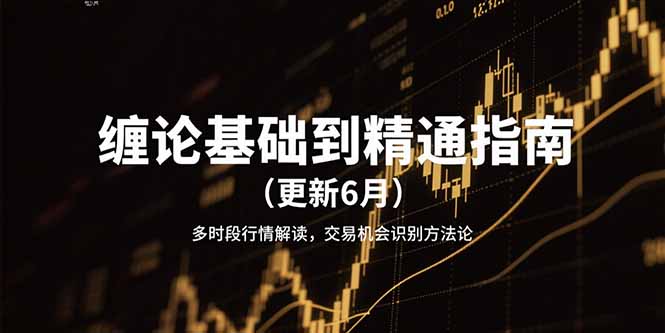 缠论基础到精通指南（更新6月）多时段行情解读，交易机会识别方法论-星舰联盟