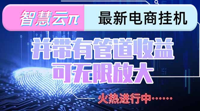 智慧云π电脑挂机单机每天收益300—500+ 并带有团队管道收益 可无限放大-星舰联盟