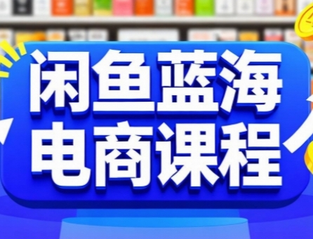 闲鱼蓝海电商课程，手把手助你快速上手，轻松实现闲鱼稳定盈利-星舰联盟