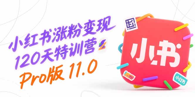 小红书涨粉变现120天特训营Pro版11.0：从0到1掌握平台运营,内容制作和变现-网创星球