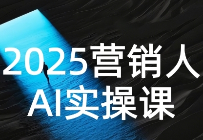 2025营销人Al实操课，AI营销抢跑实战，从Prompt到方案，效率碾压同行-小熊猫站长