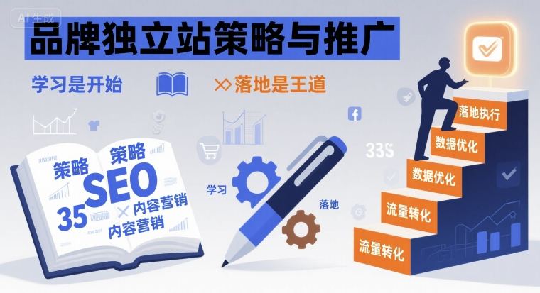 品牌独立站策略与推广，学习是开始，落地是王道-華夏云创