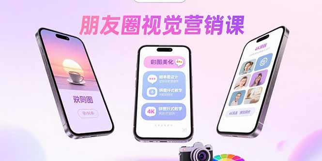 朋友圈视觉营销课：问候图美化，晒单图设计，拼图玩法教学-test