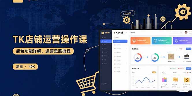TK店铺运营实操课：后台功能详解，商品上架流程，运营思路拆解-華夏云创