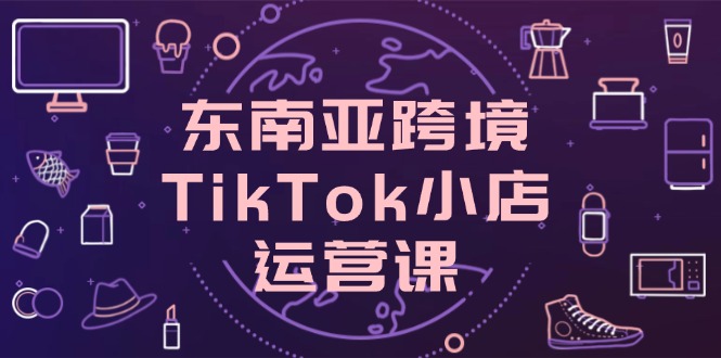 （14390期）东南亚跨境TikTok小店运营课，掌握店铺设置与流量转化核心技巧-轻创终点站